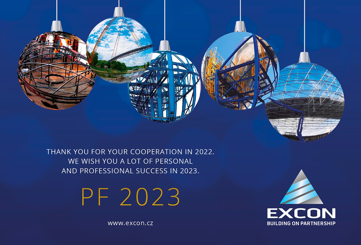 EXCON, a.s. PF 2023 EXCON