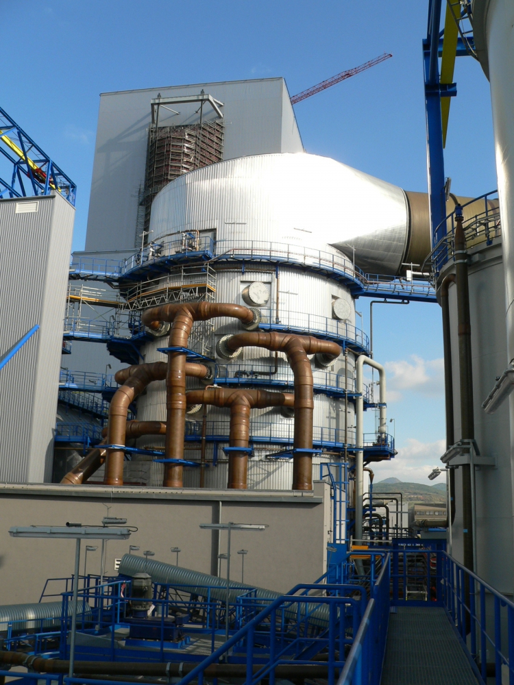 New 660 MWe Power Source in Ledvice Power Plant OB09 – Desulphurization steel structure / technology / cladding