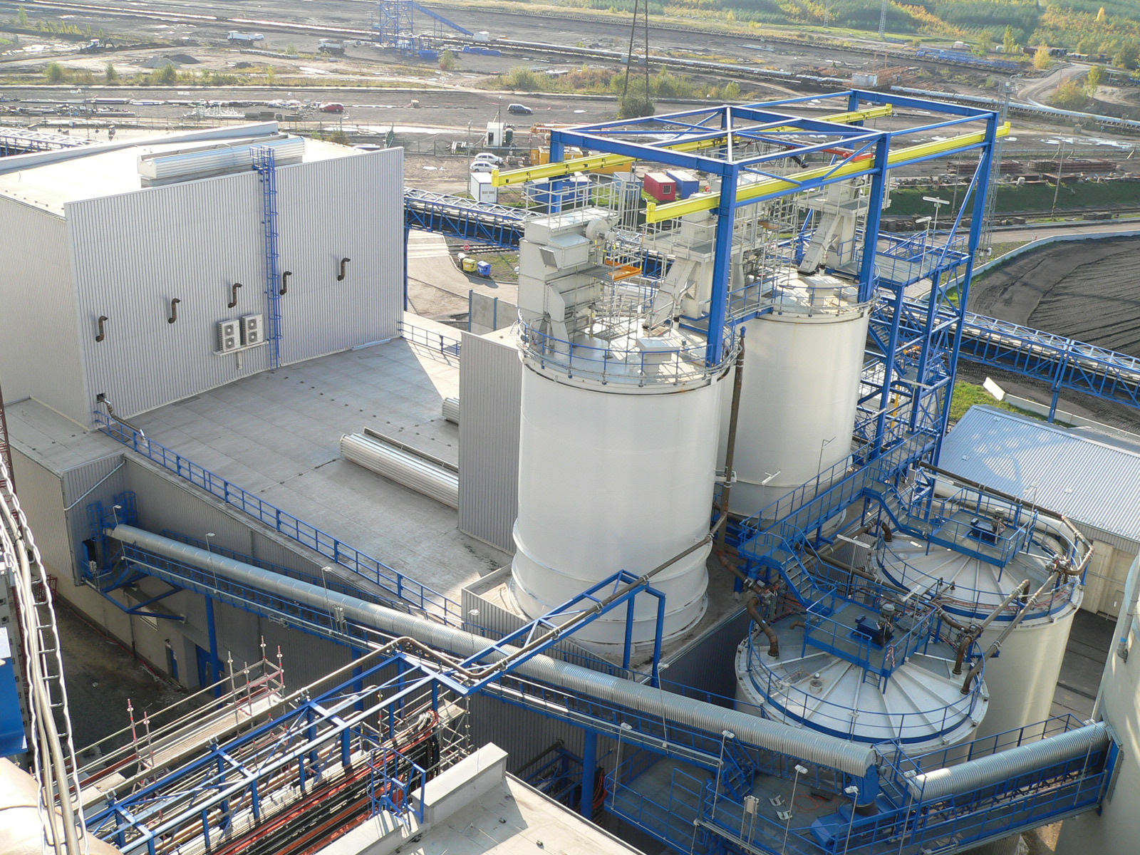 New 660 MWe Power Source in Ledvice Power Plant OB09 – Desulphurization steel structure / technology / cladding